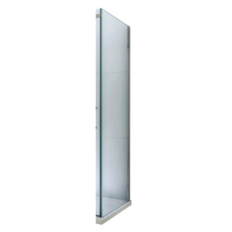 Mexen OMEGA stěna 100x190 cm 8 mm chrom transparent 820-100-000-01-00
