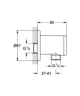 GROHE RELAXA nástěnné kolínko 28679000