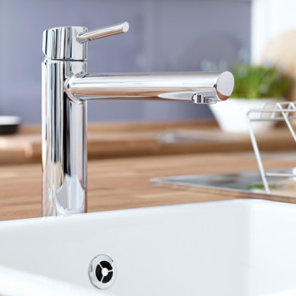 GROHE CONCETTO NEW 31128001 dřezová stojánková baterie, chrom