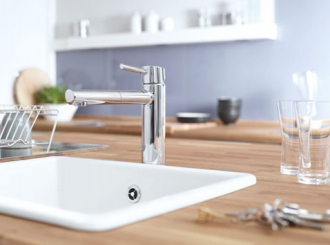 GROHE CONCETTO NEW 31128001 dřezová stojánková baterie, chrom