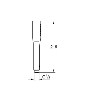 GROHE EUPHORIA 27367000 ruční sprcha Cosmopolitan