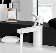 KLUDI ZENTA Umyvadlová baterie s výpustí, chrom/bílá 382509175