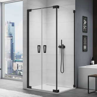 RONAL CADURA Dvoukřídlé dveře černá mat shade CA2CSM10668