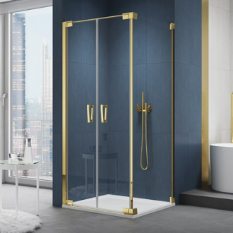 RONAL CADURA Dvoukřídlé dveře zlatá shade CA2C1401268