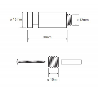 BEMETA NEO: Věšáček 30 mm 104506095