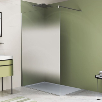 RONAL WALK-IN EASY Pevná stěna samostatná s profilem bílá mat shade STR4P1400968