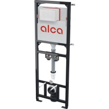 ALCA  A108F/1500 Montážní rám s nádržkou pro výlevku s odpadem DN90/110 a baterii