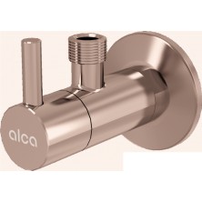 ALCA  ARV001-RG-P "Ventil rohový s filtrem 1/2""×3/8"", RED GOLD-lesk"
