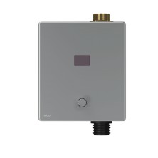ALCA  ASP3-KBT Automatický splachovač WC s manuálním ovládáním, kov