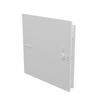 ALCA  AVD001 Vanová dvířka 150×150, bílá