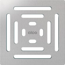 ALCA  MPV012 Mřížka pro nerezové vpusti 102×102 mm nerez
