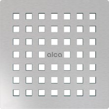 ALCA  MPV014 Mřížka pro nerezové vpusti 102×102 mm nerez