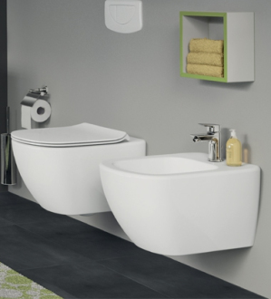 Ideal Standard TESI T354601 závěsný klozet s AQUABLADE +sedátko Softclose