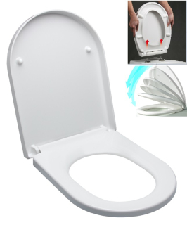 GLACERA EASY2244 WC sedátko soft close-kovové panty