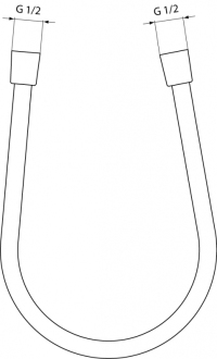 Ideal Standard IDEALRAIN A3306AA sprchová hadice - idealflex 125 CR