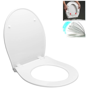 GLACERA EASYSLIM33 WC sedátko soft close Slim