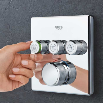 GROHE SmartControl Perfect shower set s pod.termostat baterií 34706000