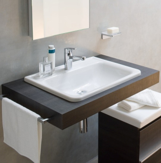 LAUFEN PRO S umyvadlo zápustné 56 cm H8189630001041 s otvorem