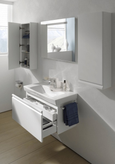 LAUFEN PRO NORDIC umyvadlo s otvorem 80x42 cm 1095.7.000.104.1