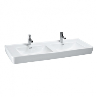 LAUFEN PRO A dvojumyvadlo bez otvoru 130x48 H8149670001091