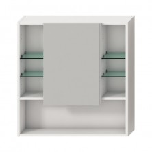 JIKA Lyra skříňka zrcadlová 80x77,5cm bílá H4532510383041
