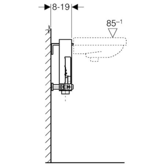 GEBERIT kombifix pro umyvadlo 457.430.00.1