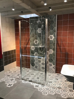 Walk-in 107x200(pouze sklo), Easy clean SIKOWI110