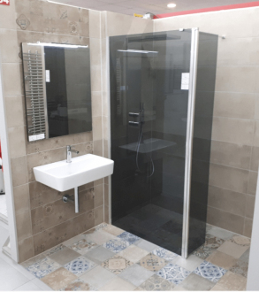 Walk-in 97x200(pouze sklo),Easy clean,KS SIKOWI100KS