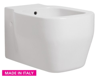 Závěsný bidet GLAZE 52 × 36 cm - Bez upevňovací sady