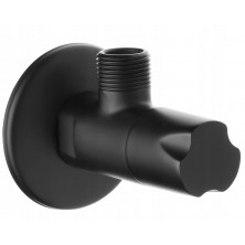 INVENA ZW-49-00C-W Rohový ventil 1/2 "x 3/8", černá