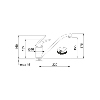 Set Franke T64K (dřez OID 651 + FN 0641.031) kávová 143.0588.261