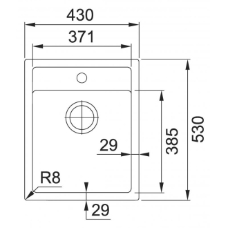 Franke SID 610-40 šedá+FN 0147.031 114.0508.414