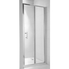 JIKA Cubito Pure sprch.dveře skládací 80 stříbro/artic H2552410026661