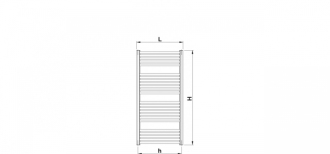 KORALUX RONDO COMFORT 1220/750 bílý