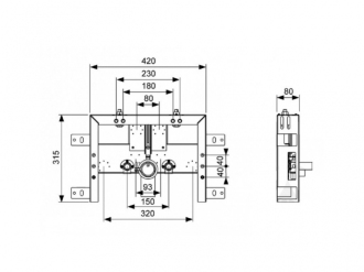 TECEbox modul pro bidet k zazdění 9.370.031