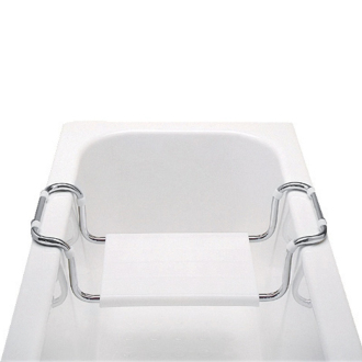 Mereo Sedátko vanové, stavitelné, nosnost 90 kg, chrom/polypropylen VA365
