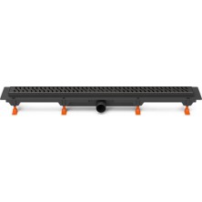 Podlahový linear. žlab černý 950 mm,boční D40,Harmony černá CH 950 HC