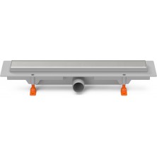 Podlahový linear. žlab 550 mm,boční D40,klasik/floor lesk CH 550 K