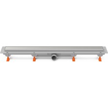Podlahový linear. žlab 650 mm,boční D40,klasik/floor lesk CH 650 K