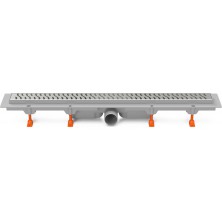 Podlahový linear. žlab 650 mm,boční D50,harmony lesk CH 650/50 H
