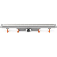 Podlahový linear. žlab 950 mm,boční D50,line mat CH 950/50 L 1