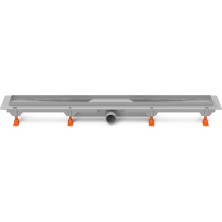 Podlahový linear. žlab 950 mm, boční D40, bez mřížky CH 950/1