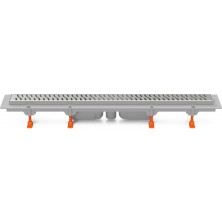 Podlahový linear. žlab 950 mm,spodní D40,harmony mat CH 950/S40 H 1
