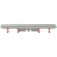 Podlahový linear. žlab 650 mm,spodní D40,klasik/floor lesk CH 650/S40 K