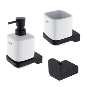 Nimco Nimco Maya černá MAC set-31K-T-90 Sada koupelnových doplňků MAC set-31K-T-90