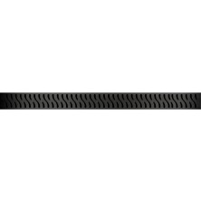 Harmony mřížka černá 350 mm do linear. žlabu H 350 C