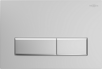 Mexen FENIX 09 Splachovací tlačítko, pro matný chromovaný rám 600902