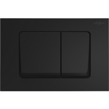 Splachovací tlačítko Mexen Fenix 10 XS, matná černá - 601003