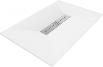 Mexen TORO Sprchová vanička SMC, obdélníková, 70x130x2,6 cm, bílá 43107013