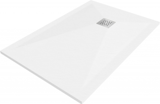 Mexen STONE+ sprchová vanička, obdélníková 90x110x2,5 cm, bílá 44109011